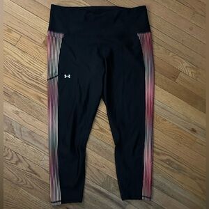 Under Armour Crop Compression Leggings with Side Pocket Size 2X